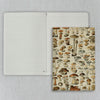 Caderno Journal Folk Books 20x13,5 Pautado Cogumelos