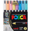 Estojo Caneta Posca Pc-1mr Ponta Extra Fina 0.7Mm com 8 Cores Soft