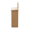 Puxa-saco Coração Mdf Cru 12x12x36,5cm 6mm