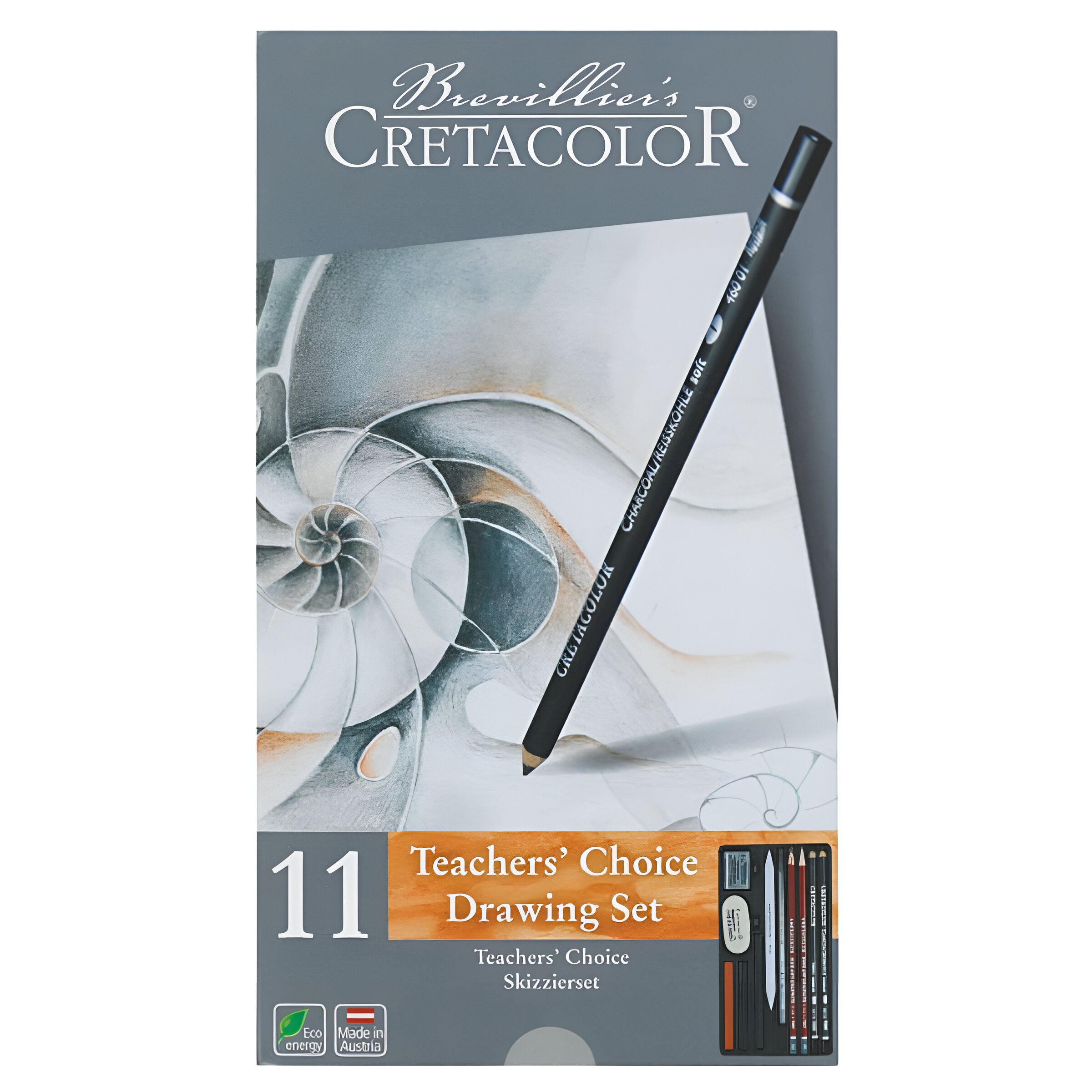 Conjunto para Esboço Cretacolor Teacher's Choice com 11 Peças 40033