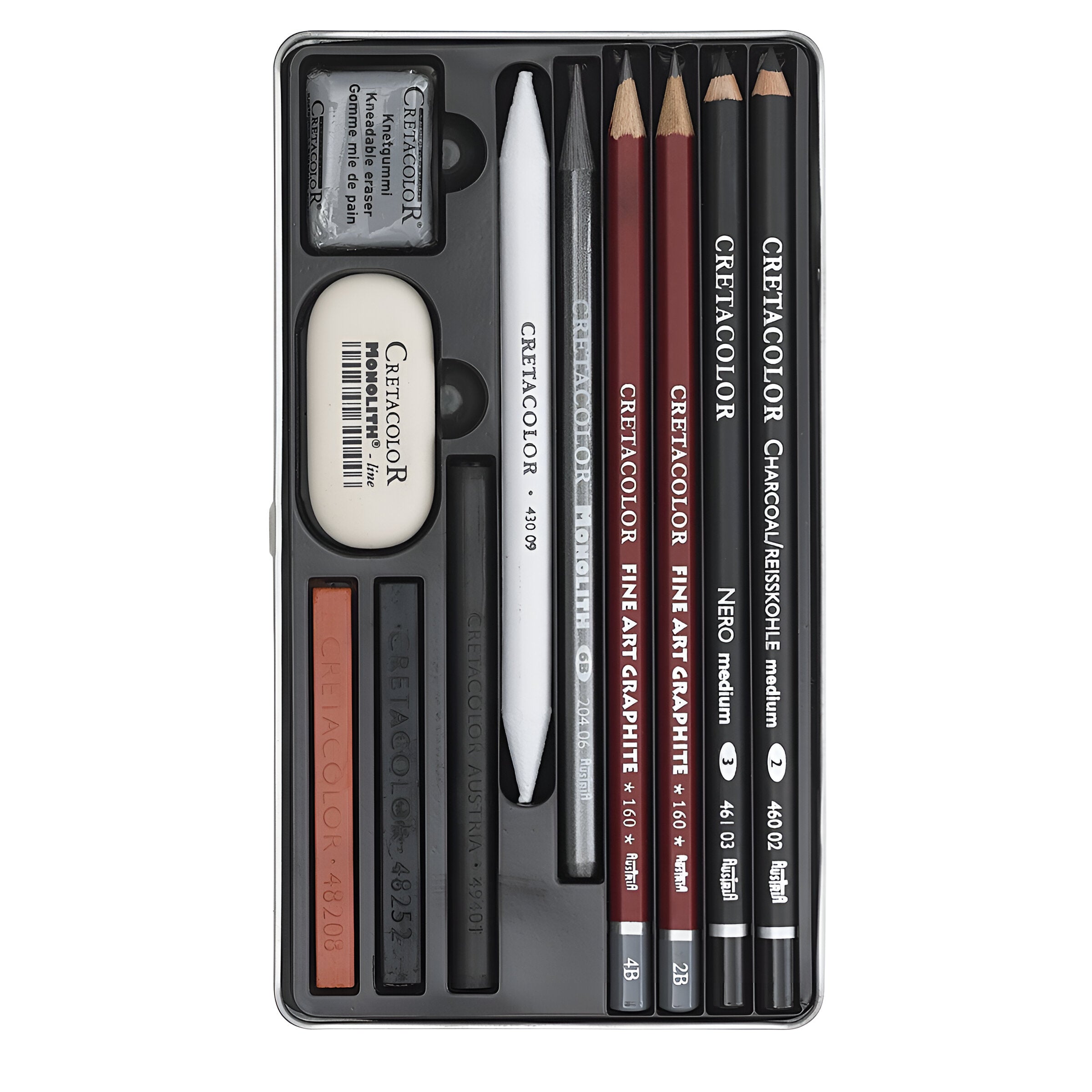 Conjunto para Esboço Cretacolor Teacher's Choice com 11 Peças 40033