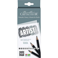 Estojo Lápis Graphite Graduado Artist Studio Cretacolor 12 Graduações - 14112