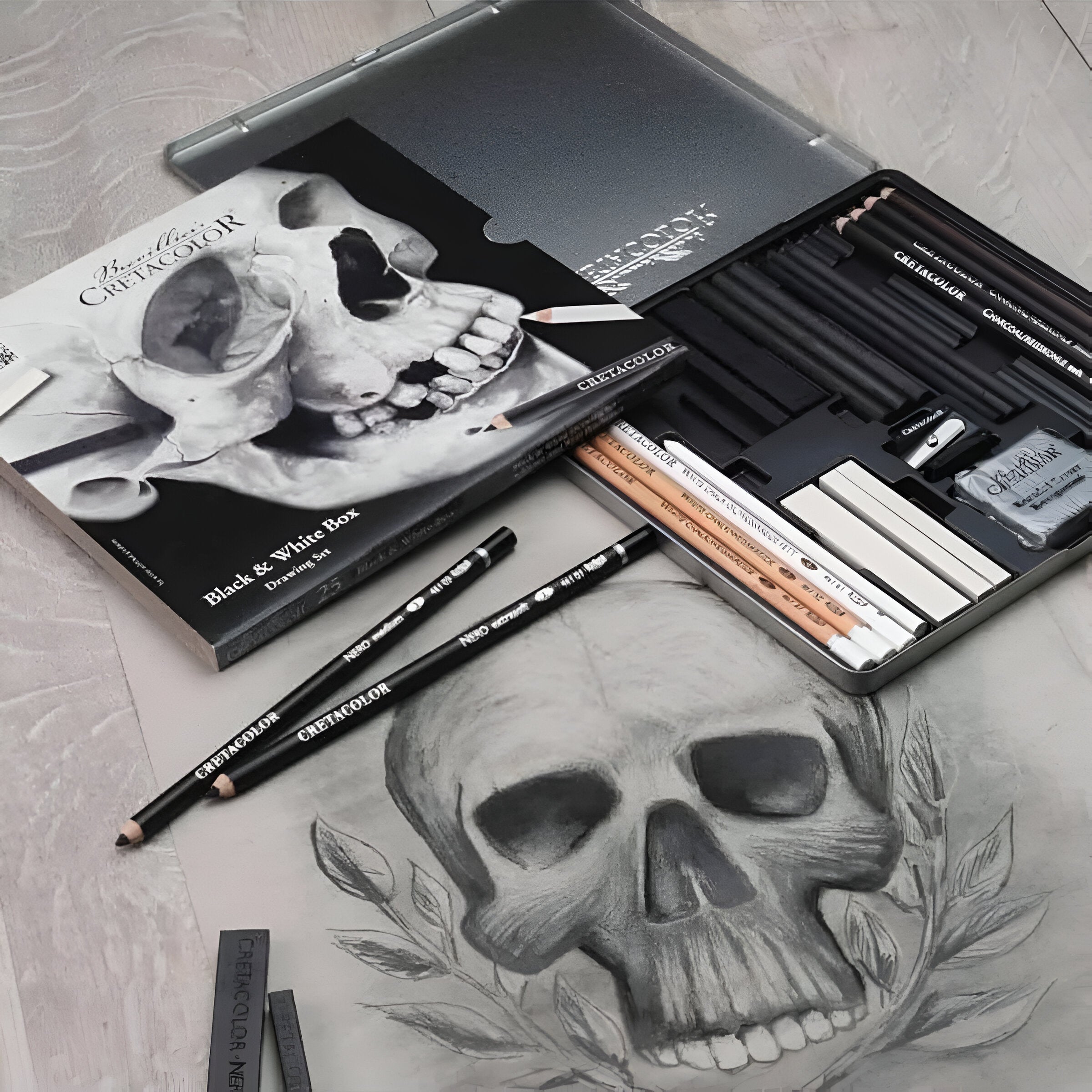 Estojo Lápis Graphite Graduado Artist Studio Cretacolor 12 Graduações - 14112
