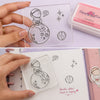 Mini Carimbo Decorativo Espaço Scrapbook - Lilipop