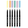 Marcador Brush C/6 Tons Pastel 70.9700 - Cis