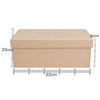 Caixa Tampa Sapato Mini Chandon Mdf Cru 22x22x8cm