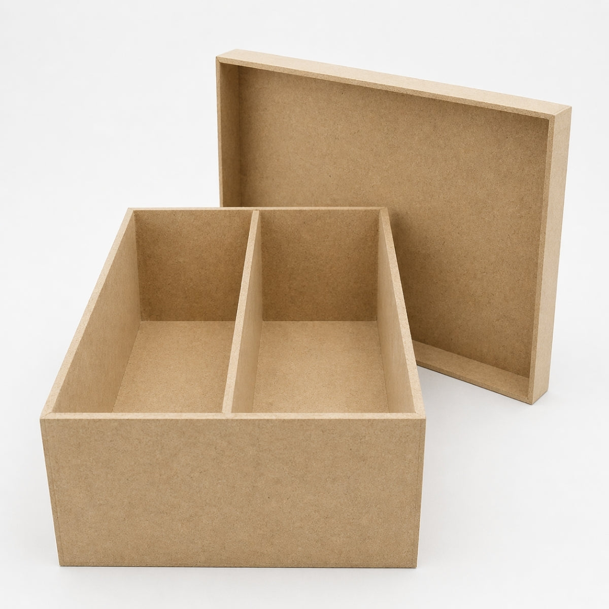 Caixa Tampa Sapato Mini Chandon Mdf Cru 22x22x8cm