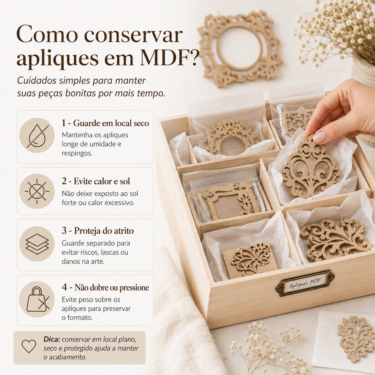 Aplique em Papel e Mdf Novelo de Linha e Carretel de Linha 4x6cm para Artesanato e Scrapdecor Apm4-422 - Litoarte