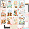 Papel para Scrapbook Dupla Face Coleção Kit Viagem 30,5x30,5cm para Scrapbook e Papelaria Criativa Sd-1137 - Litoarte