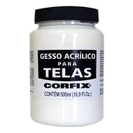 Gesso Acrilico para Telas Corfix 500ml