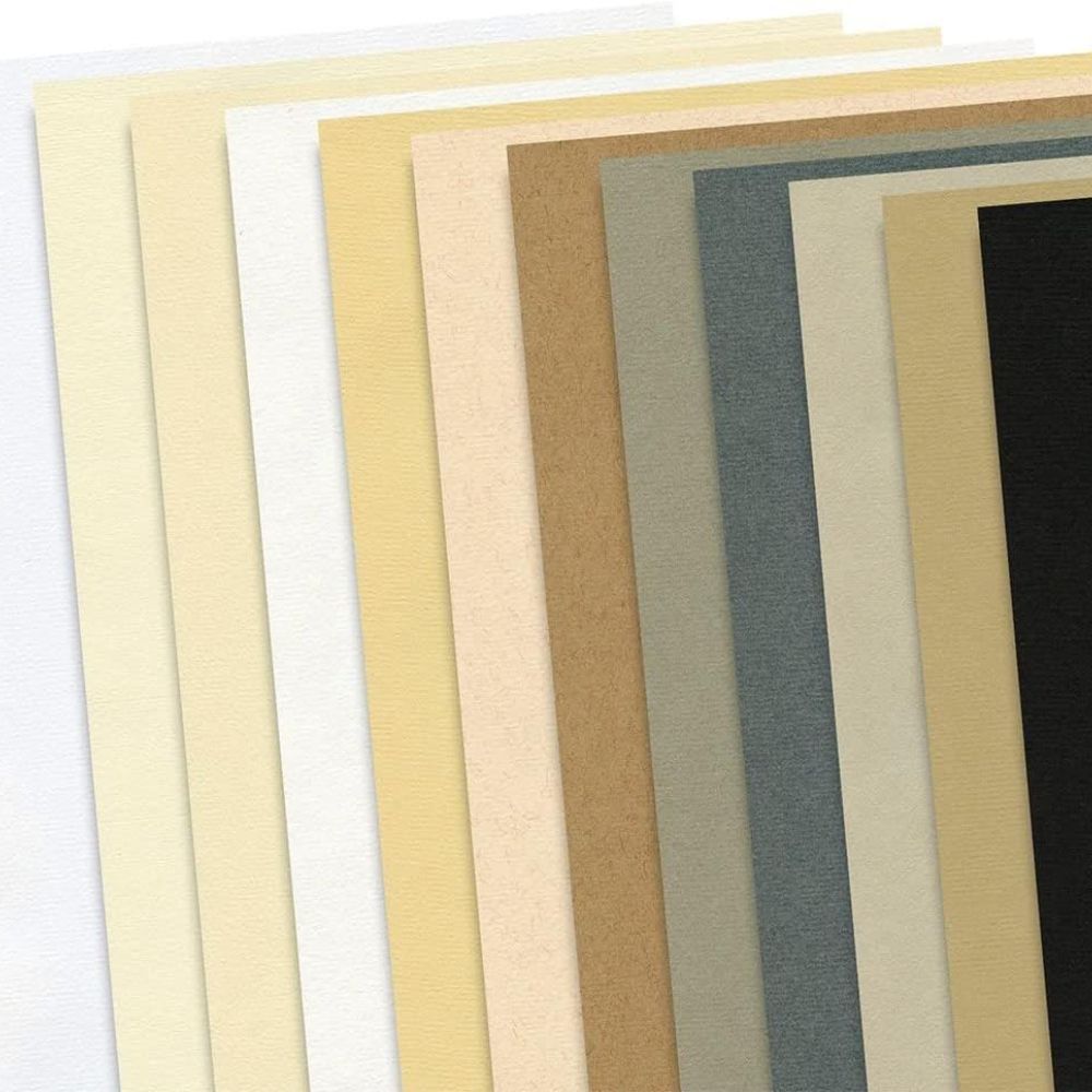 Bloco de Papel para Pastel Hahnemühle The Collection Ingres 9 Cores 30x40cm 100g/m² 20 Folhas