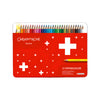 Estojo de Lápis de Cor Caran D'ache Swissmade Aquarelável com 30 Cores