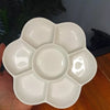 Godê de Porcelana Sinoart Flor com 7 Cavidades