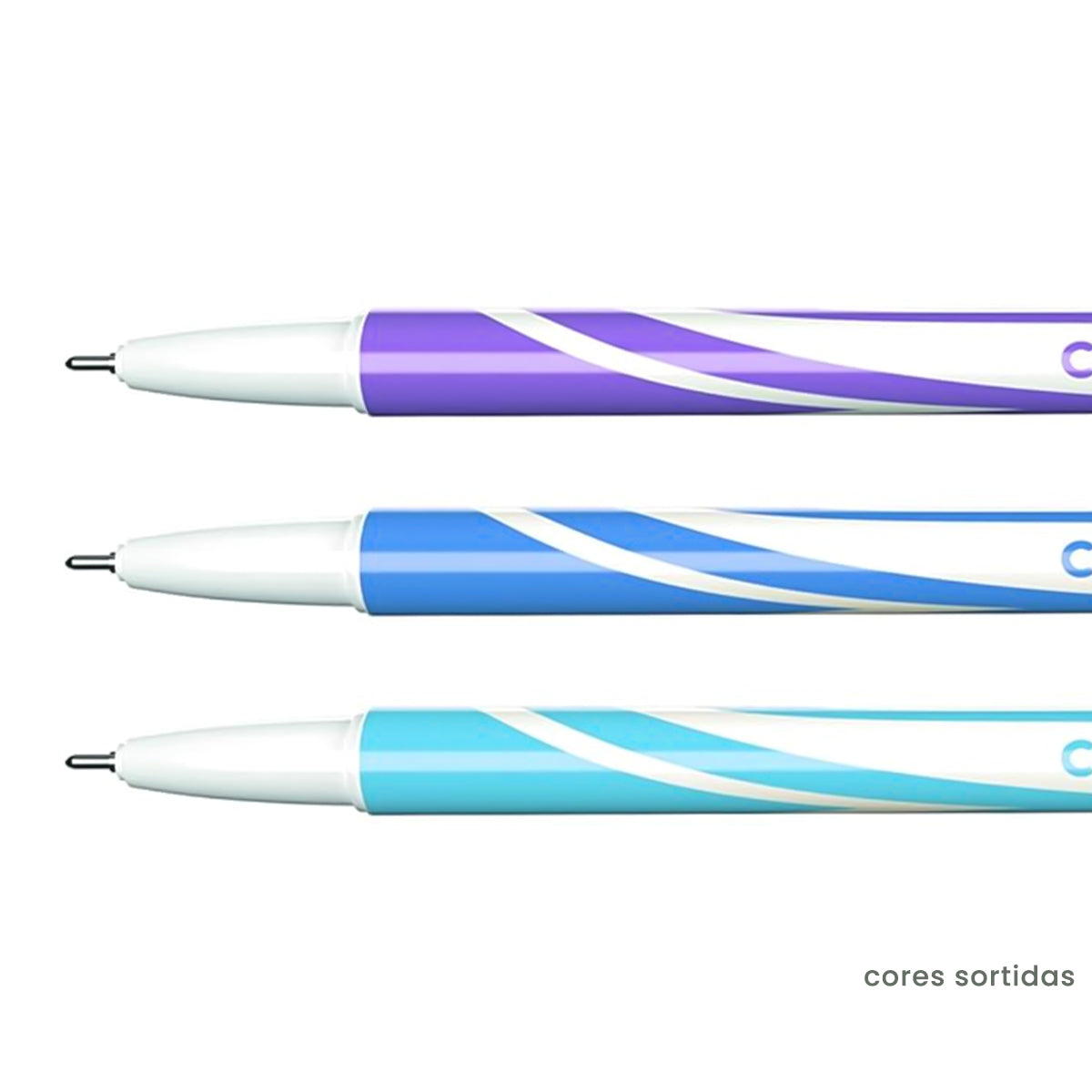 Caneta Esferográfica Lollipop 0.5Mm - Cores Sortidas - Cis