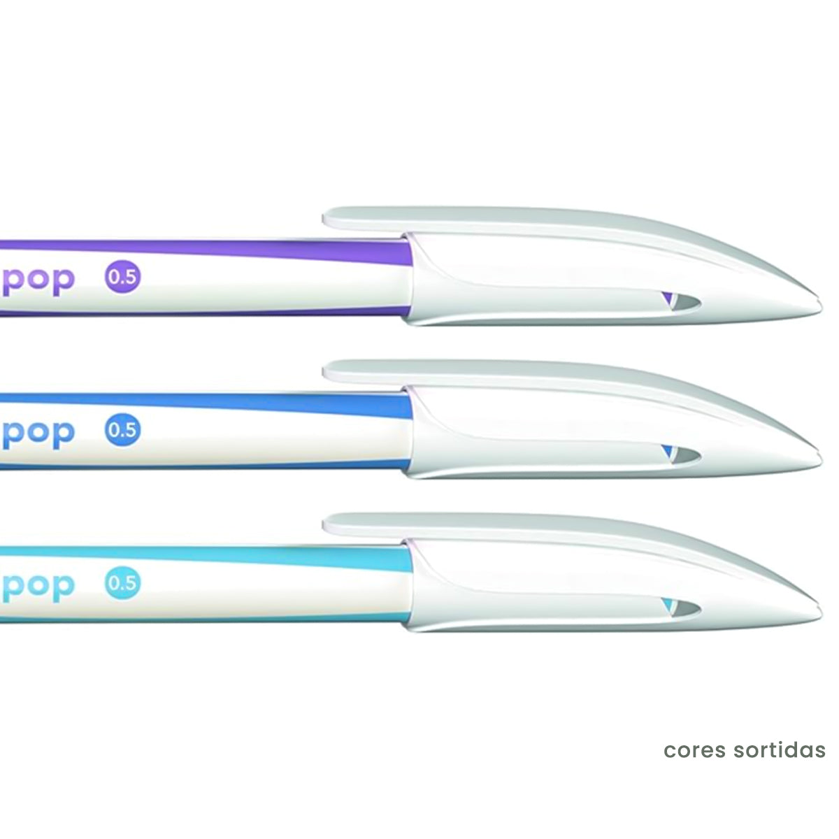 Caneta Esferográfica Lollipop 0.5Mm - Cores Sortidas - Cis