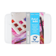 Estojo de Aquarela em Pastilhas Van Gogh Rosas e Violetas com 12 Cores - Royal & Talens 20808642