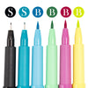 Estojo Caneta Pitt Artist Pen Hand Lettering Tons Pastel 6 Unidades - Faber-castell 267116