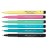 Estojo Caneta Pitt Artist Pen Hand Lettering Tons Pastel 6 Unidades - Faber-castell 267116
