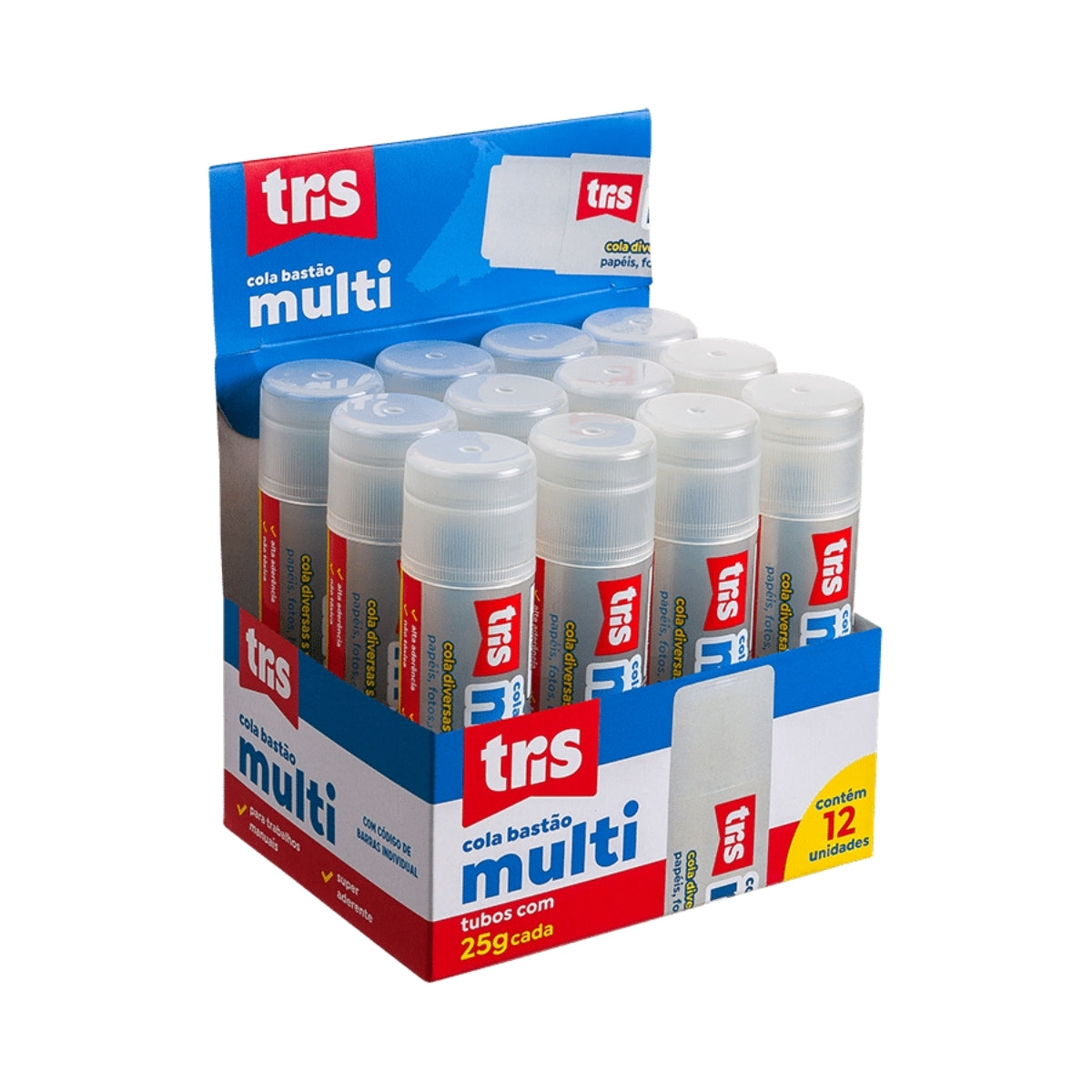 Cola Bastão Multi 25g - Tris