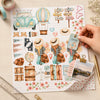 Papel para Scrapbook Dupla Face Coleção Kit Viagem 30,5x30,5cm para Scrapbook e Papelaria Criativa Sd-1139 - Litoarte