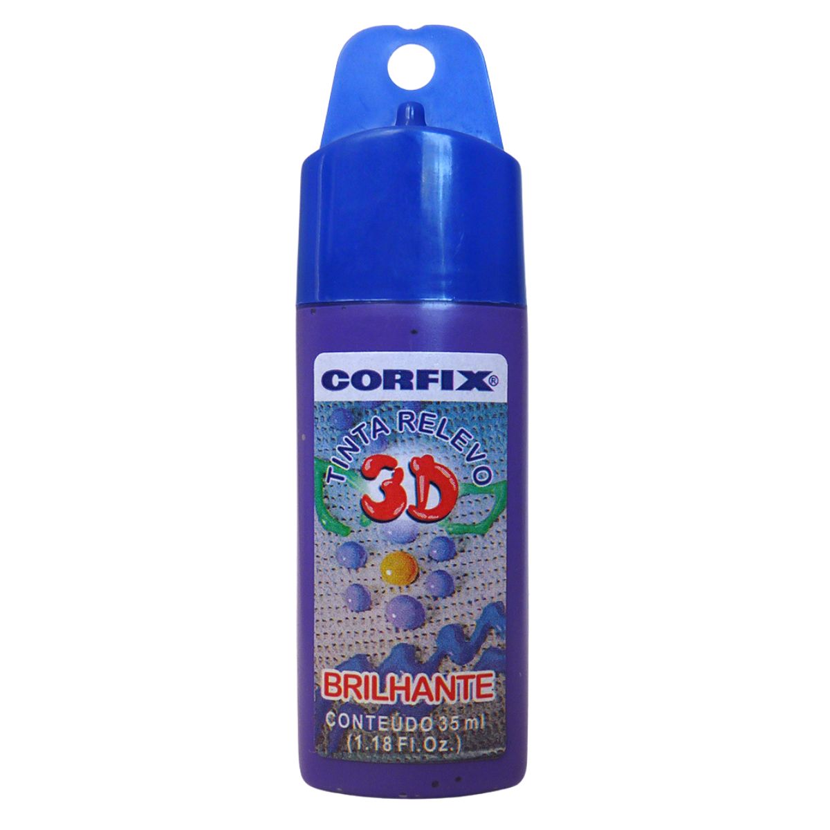 Tinta Relevo 3D Corfix Brilhante 35ml - 14400