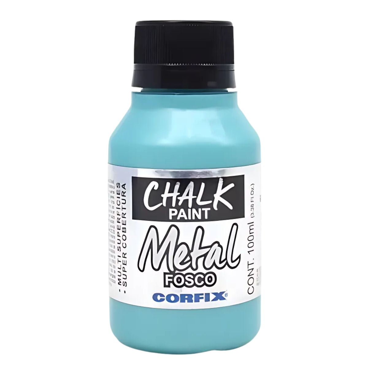 Tinta Chalk Paint Metálica Fosca Corfix 100ml - 23111