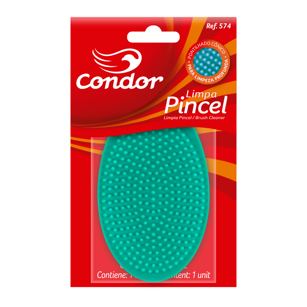 Pente Decorador Condor 574 com 4 Faces Dentadas