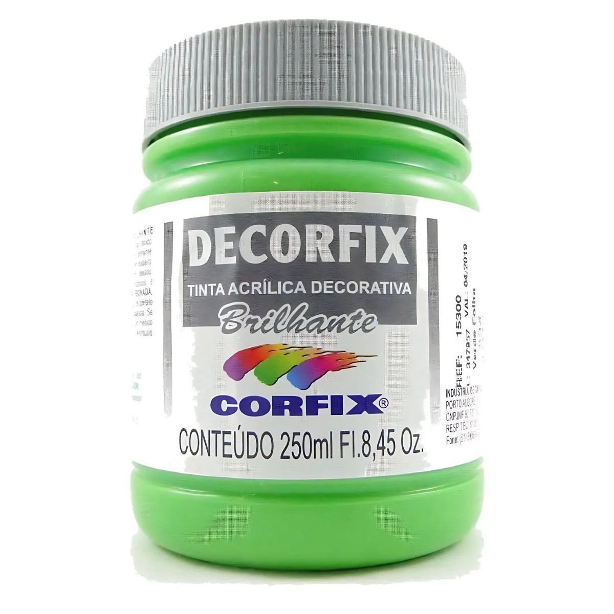 Tinta Acrílica Decorfix Corfix Brilhante 250ml - 15300