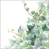 Guardanapo para Decoupage Ambiente 33x33cm com 2 Unidades - Hedera Branca