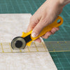 Cortador Rotativo Circular 45mm para Patchwork Costura Criativa e Artesanato - Círculo