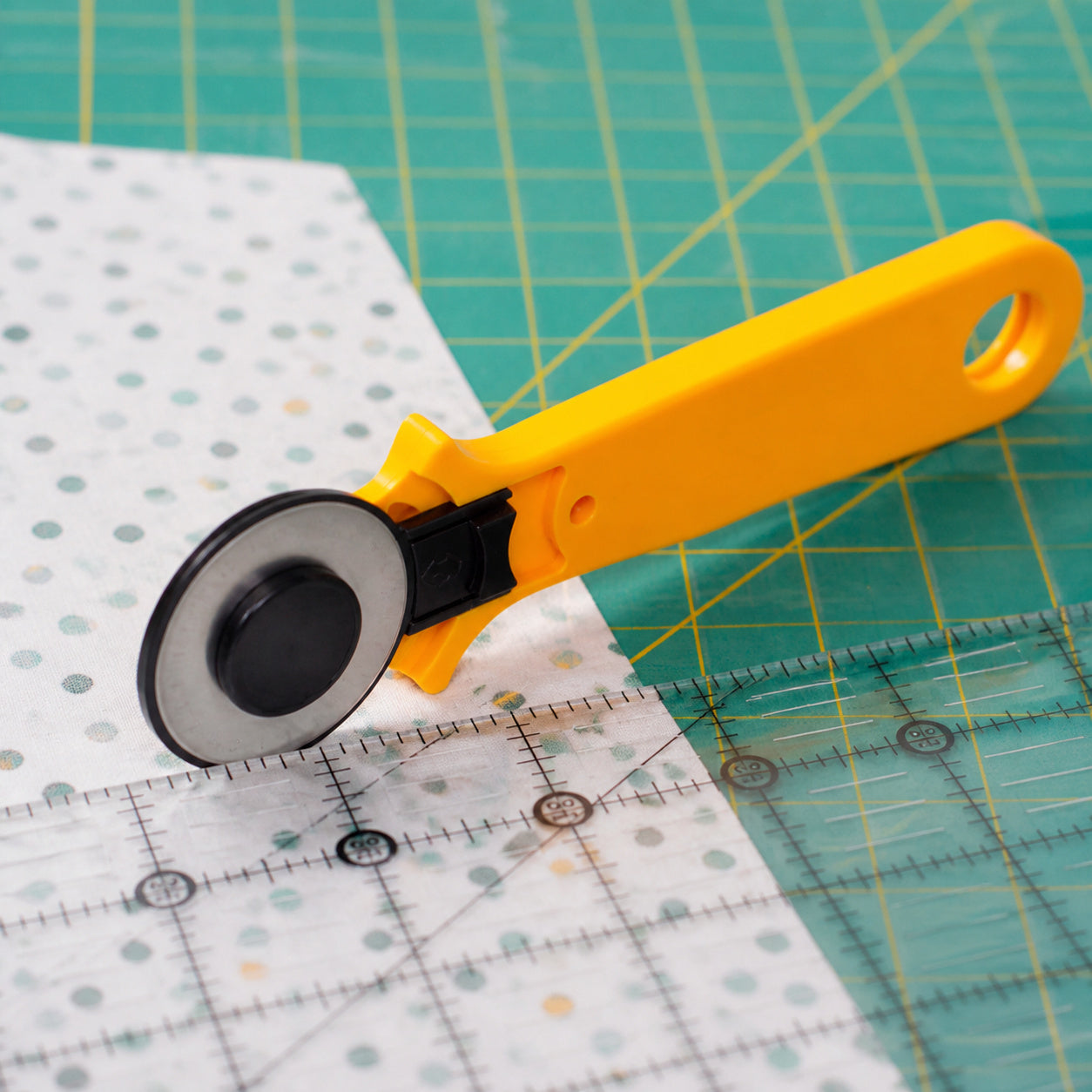 Cortador Rotativo Circular 45mm para Patchwork Costura Criativa e Artesanato - Círculo