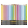 Estojo Lápis de Cor Vibes Pastel com 24 Cores + Lápis 6b - Tris
