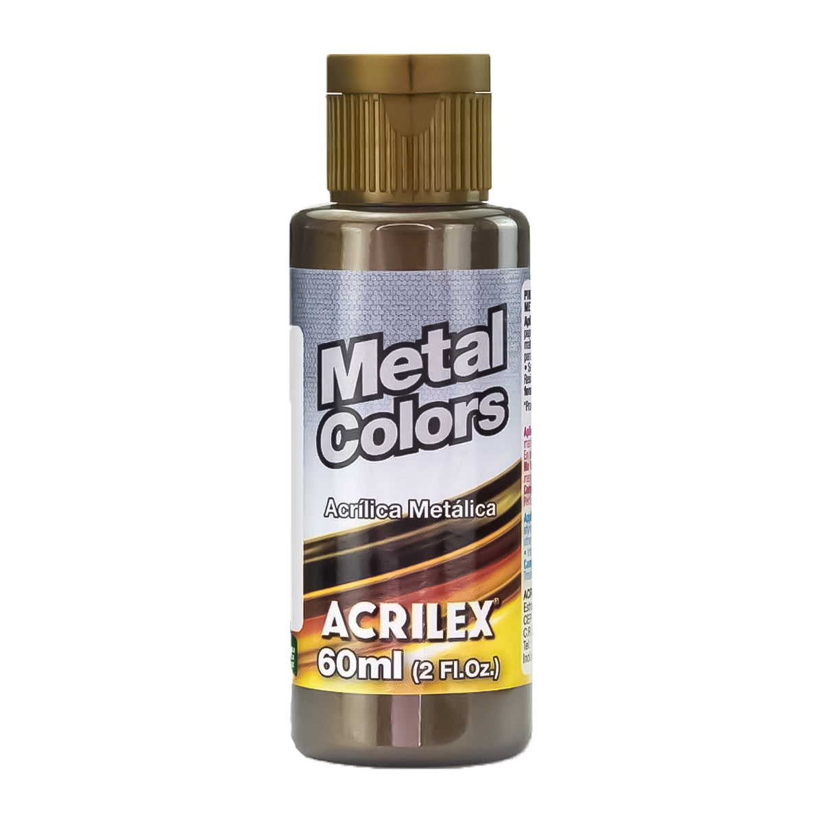 Tinta Acrilica Acrilex Metal Colors 60ml