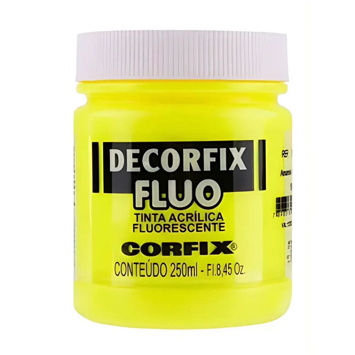 Tinta Acrílica Decorfix Corfix Fluorescente 250ml - 17777