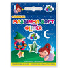 Estojo Massinha Soft para Modelar 90g com 6 Cores Glitter - Utiguti