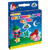 Estojo Massinha Soft para Modelar 90g com 6 Cores Glitter - Utiguti