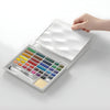 Estojo de Tinta Aquarela Pastilha Graf com 24 Cores e Pincel - Cis