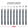 Caneta Nanquim Pointliner 0.5Mm Pentel Preta Unidade