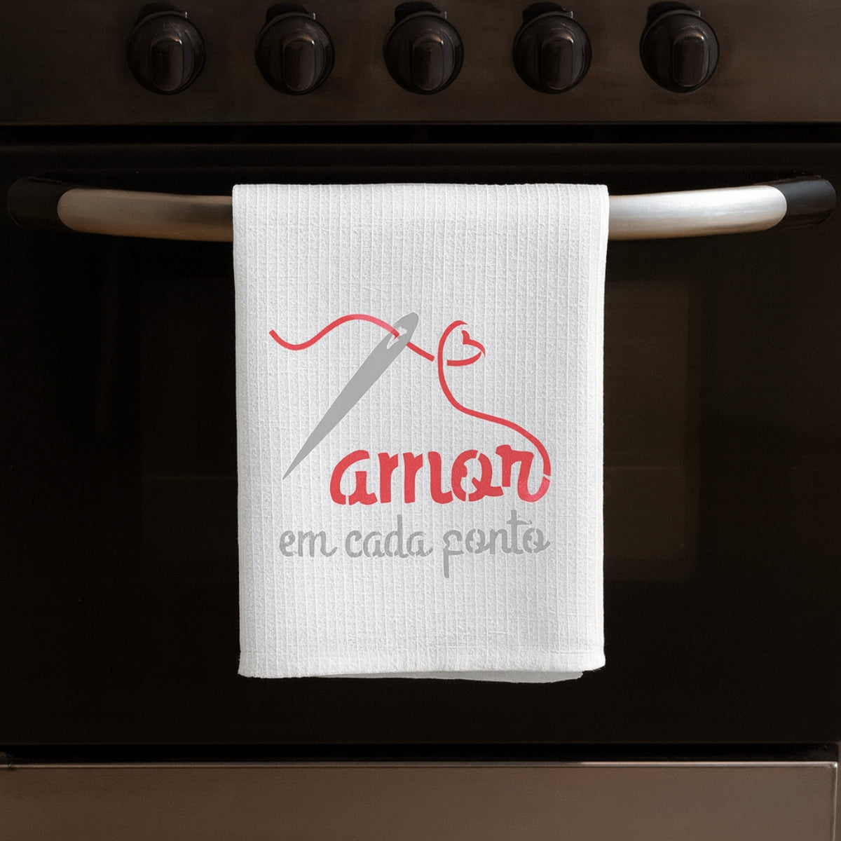 Stencil Opa 10x10cm - Frase Amor em Cada Ponto - 3033