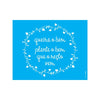 Stencil Opa 20x25cm - Frase Queira o Bem - 3021