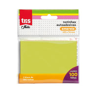Notas Autoadesivas T004 Pop Office Amarelo - Tris