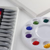 Kit Tinta Acrílica Daler Rowney Tinta+painel+pincel 16pçs