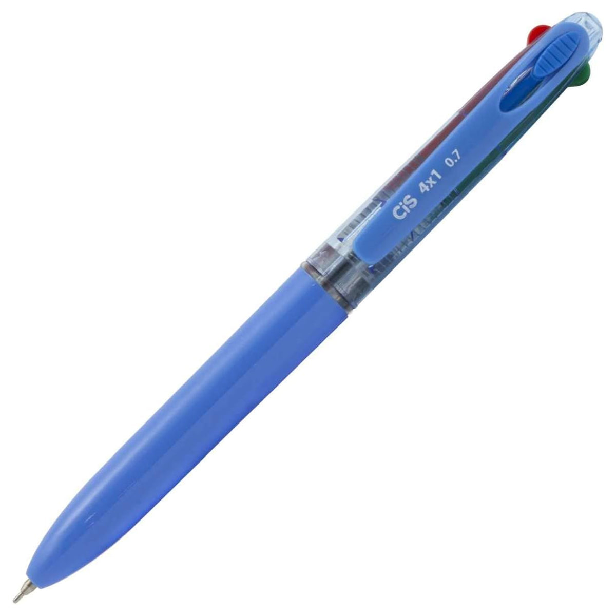 Caneta Esferográfica 4x1 0.7Mm com 4 Cores - Cis