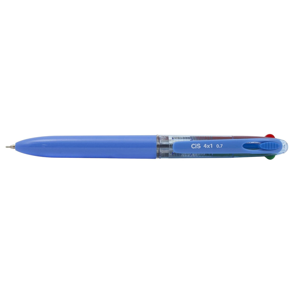 Caneta Esferográfica 4x1 0.7Mm com 4 Cores - Cis