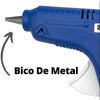 Pistola Cola Quente 10w Pequena Azul 4013 - Make+