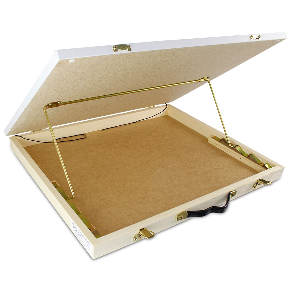 Prancheta Portátil A3 Trident com Régua Paralela 42x52 Cm - Modelo 5000
