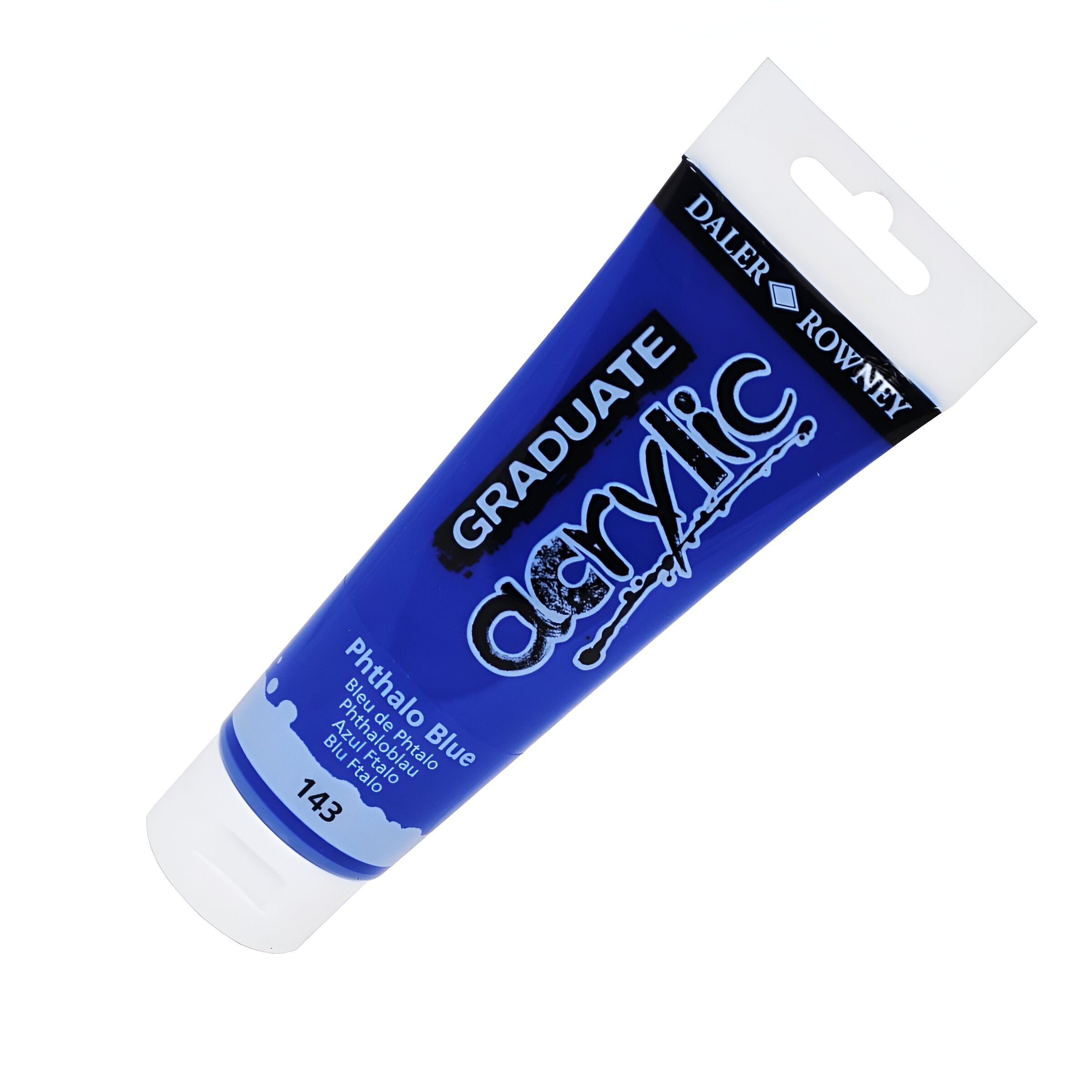 Tinta Acrílica Graduate 120ml Daler & Rowney - 143 Phthalo Blue