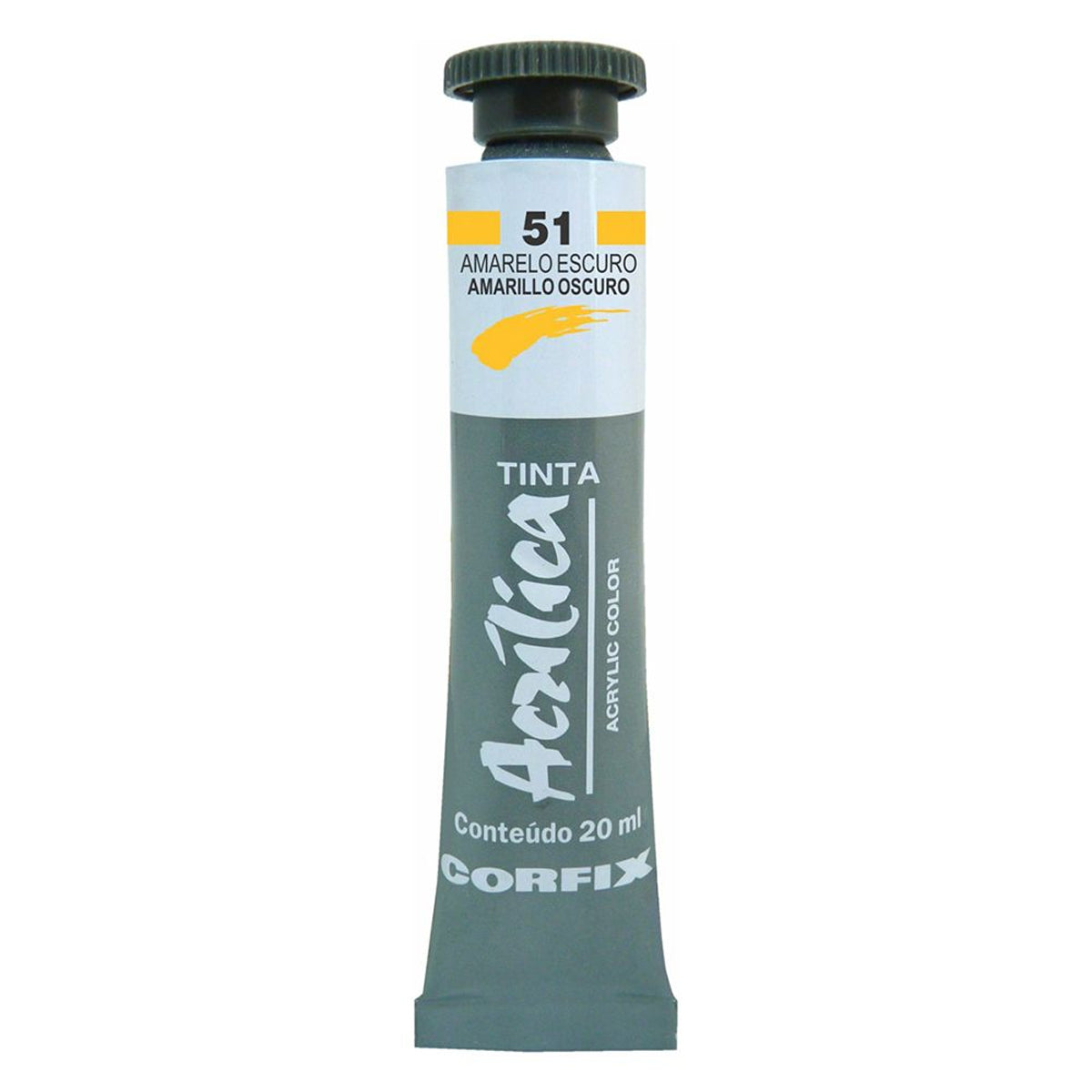 5592-tinta-acrylic-color-corfix-20ml-g1-051---amarelo-escuro-337339