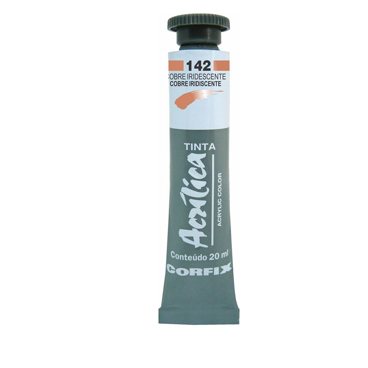 Tinta Acrílica Corfix 20ml Metálica - 81020