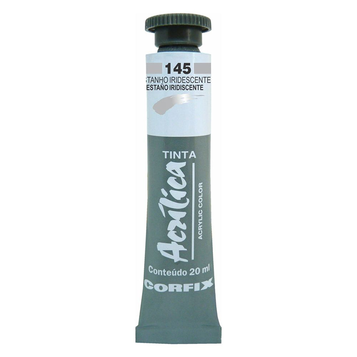 5818-tinta-acrylic-color-corfix-20ml-metalica-145---estanho-iridescente-335506
